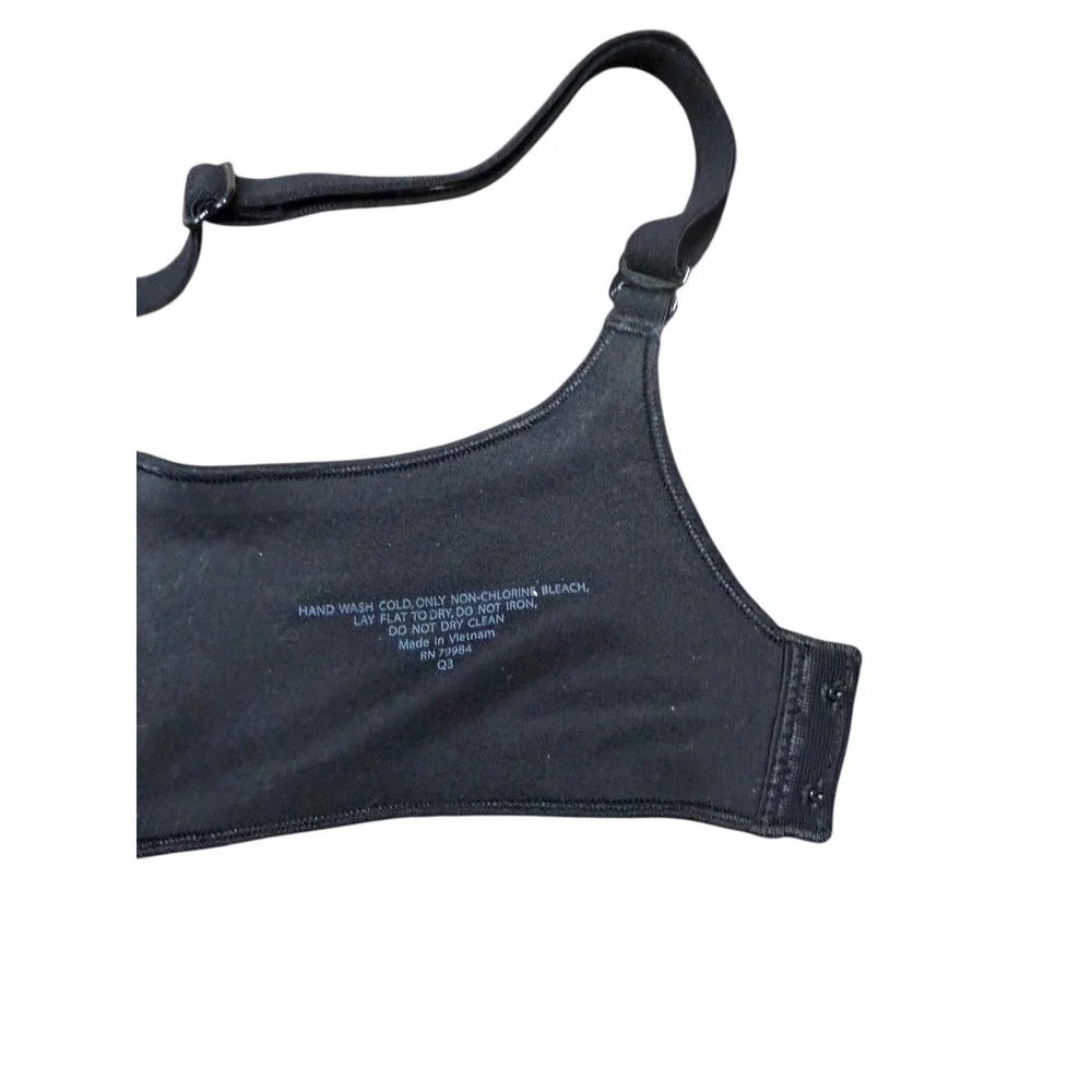 Soma Enbliss Nursing Wireless Bra Blk Size 32D Comfortable Support Everyday Wear